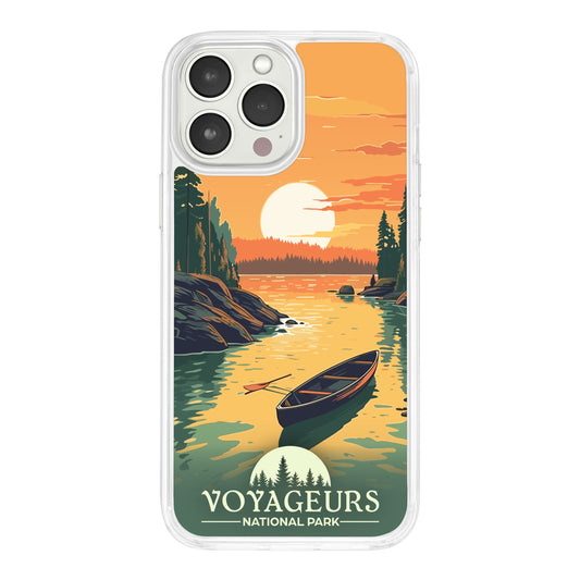 National Parks Voyageurs HD Apple iPhone 14 Series Mag-Safe Phone Case
