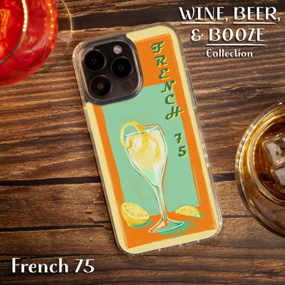 Wine, Beer, & Booze HD Apple iPhone 15 Series Mag-Safe Phone Case