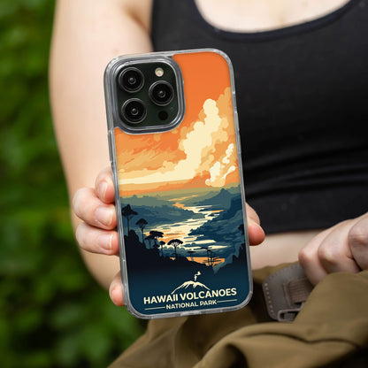National Parks Hawaii Volcanoes HD Apple iPhone 11 Series Phone Case