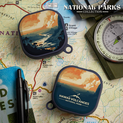 National Parks Hawaii Volcanoes HDX Samsung Galaxy Buds Pro & Buds Live Case Cover