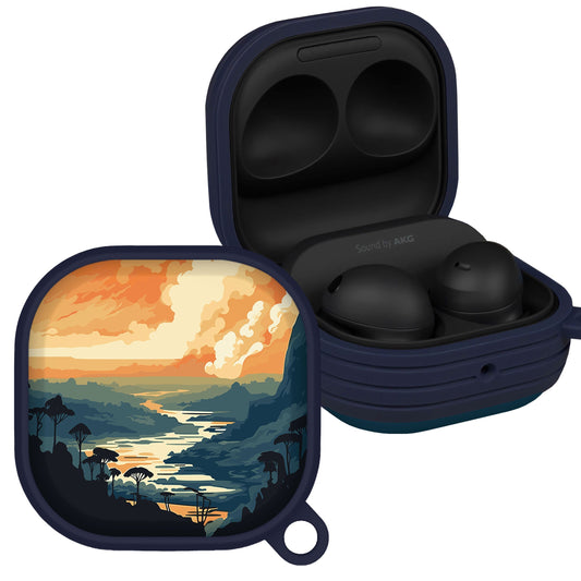 National Parks Hawaii Volcanoes HDX Samsung Galaxy Buds Pro & Buds Live Case Cover