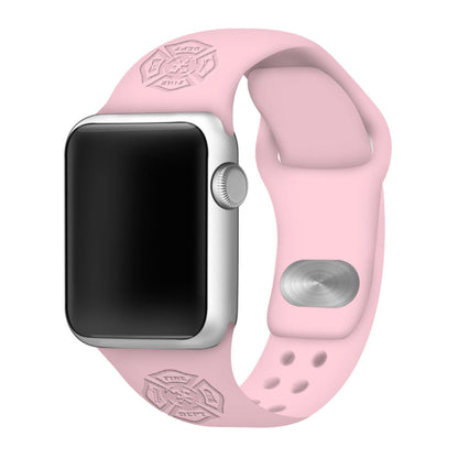 Firefighter First Responder Engraved  Apple Watch Band