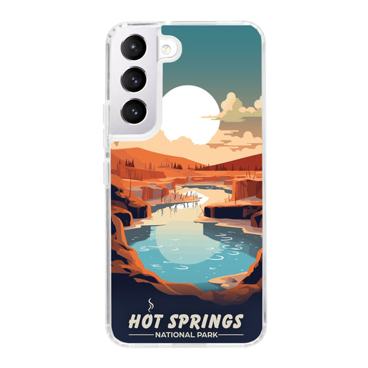 National Parks Hot Springs HD Samsung Galaxy S21 Phone Case