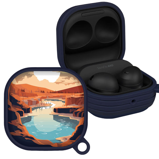 National Parks Hot Springs HDX Samsung Galaxy Buds Pro & Buds Live Case Cover