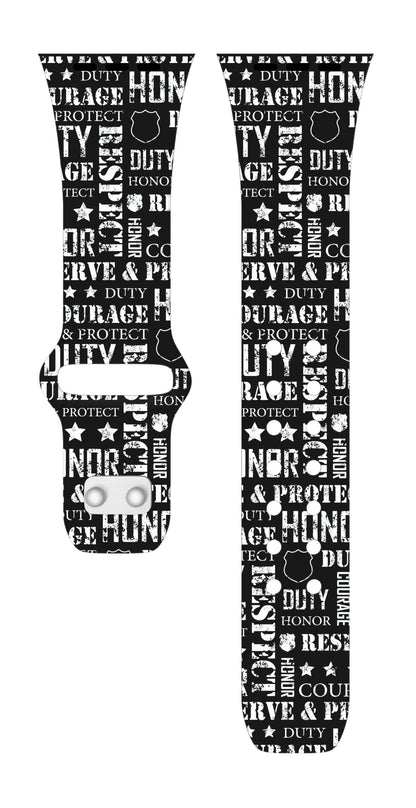 Law Enforcement HD Apple Watch Band