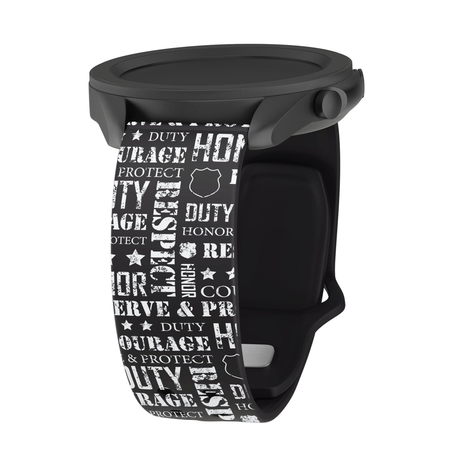 Law Enforcement HD Watchband for Samsung, Garmin, Fossil, and More for Samsung, Garmin, Fossil, and More
