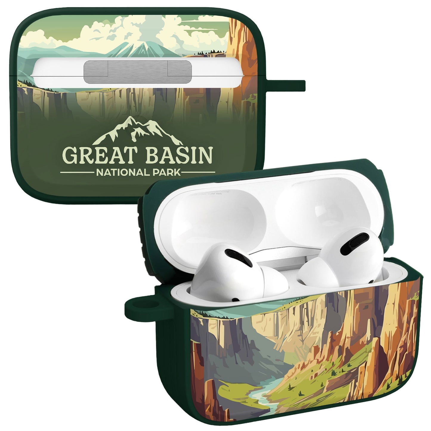 National Parks Great Basin HDX Apple Airpods Pro 1 & 2 Case Cover