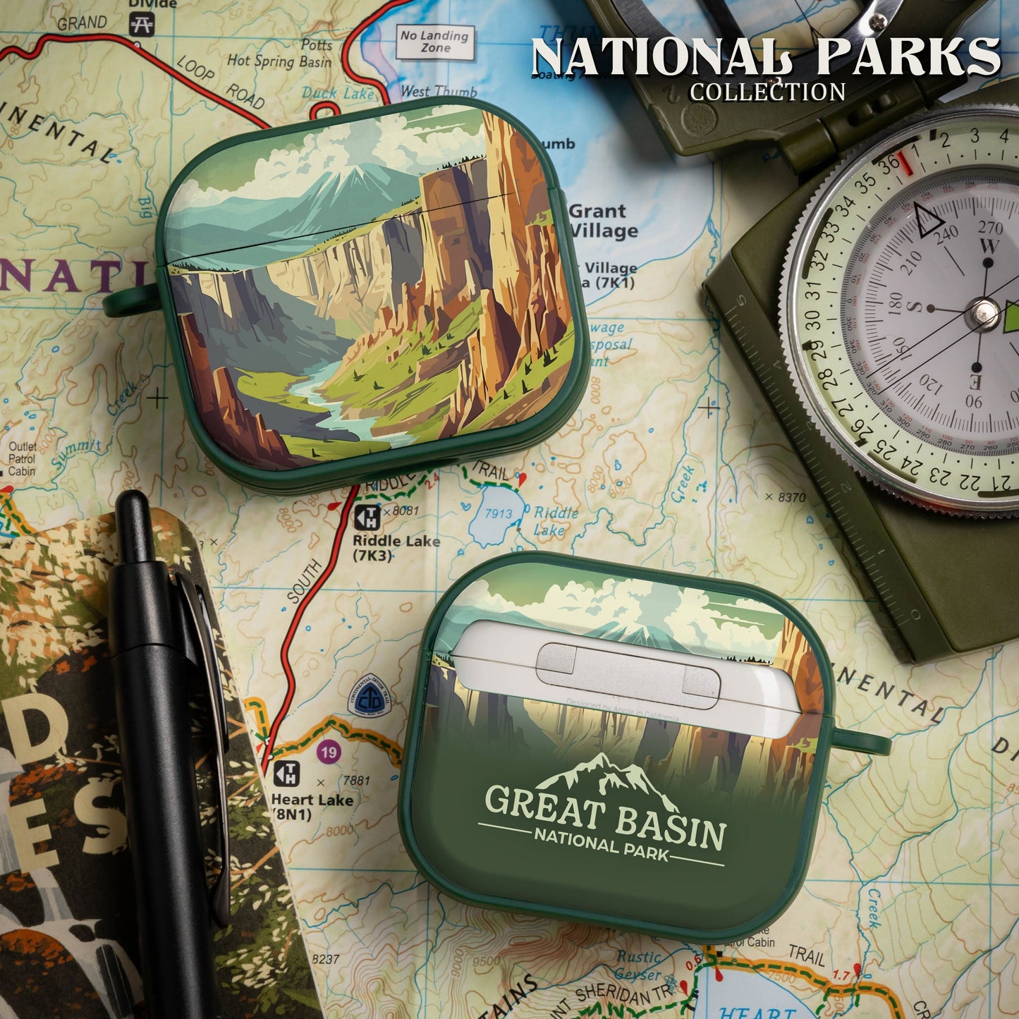 National Parks Great Basin HDX Apple Airpods Gen 3 Case Cover