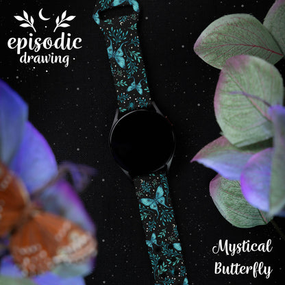 Episodic Drawing Enchanted Collection HD  Watchband for Samsung, Garmin, Fossil, and More