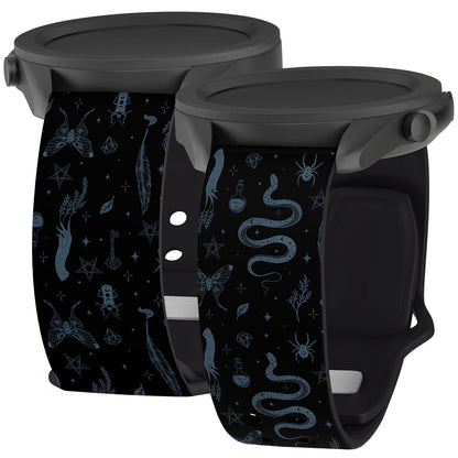 Episodic Drawing Enchanted Collection HD  Watchband for Samsung, Garmin, Fossil, and More