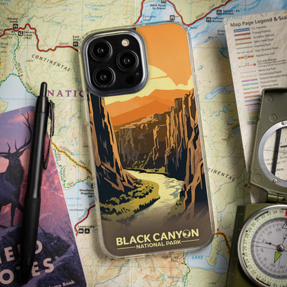 National Parks Black Canyon HD Apple iPhone 12 Series Mag-Safe Phone Case