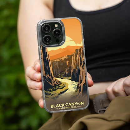 National Parks Black Canyon HD Apple iPhone 14 Series Mag-Safe Phone Case
