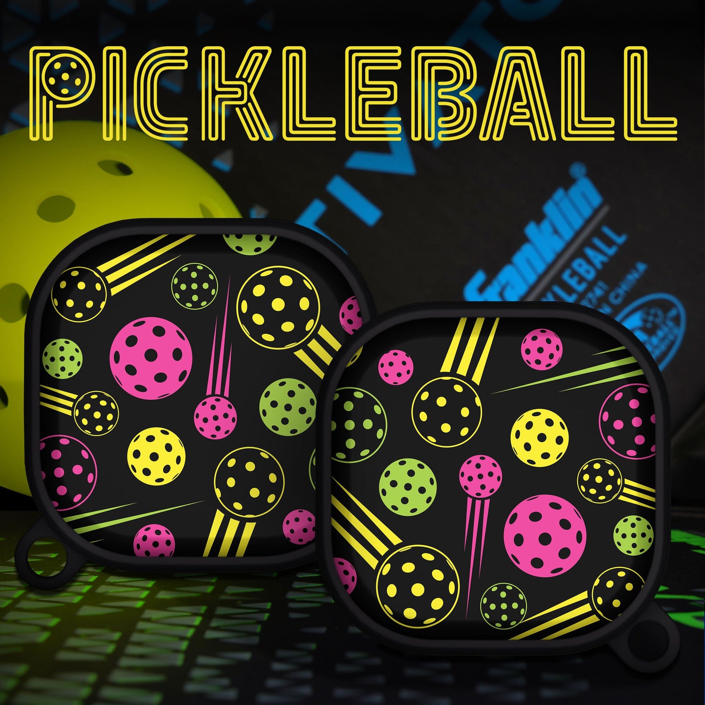 Pickleball HDX Samsung Galaxy Buds Pro & Buds Live Case Cover