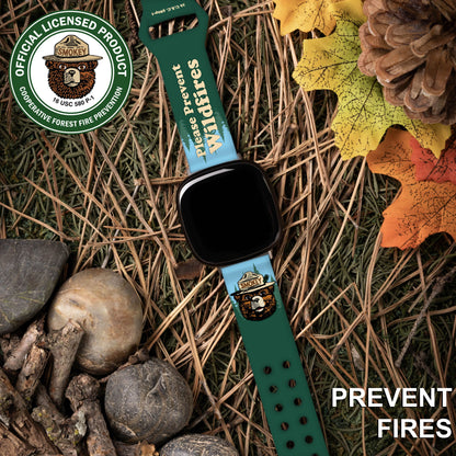 Smokey Bear Classic HD Fitbit Versa 3 & Sense Watch Band
