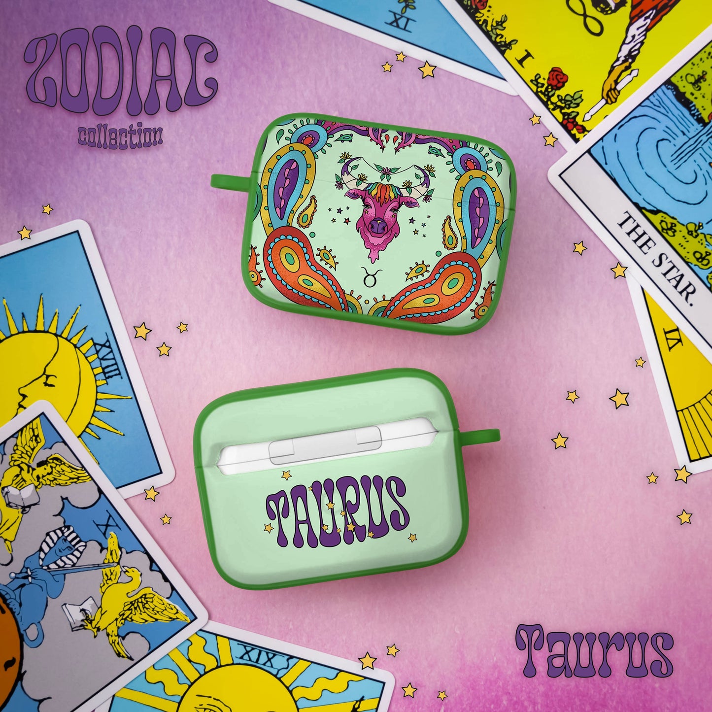 Zodiac Collection HDX Apple AirPods Pro 1 & 2 Case Cover