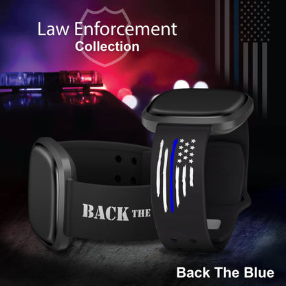 Law Enforcement HD Fitbit Versa 3 and Sense 1 Watch Band