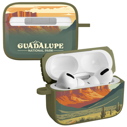 National Parks Guadalupe HDX Apple Airpods Pro 1 & 2 Case Cover