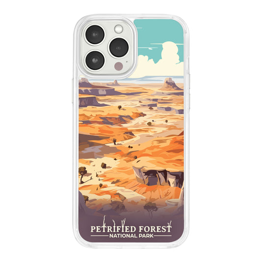 National Parks Petrified Forest HD Apple iPhone 12 Series Mag-Safe Phone Case