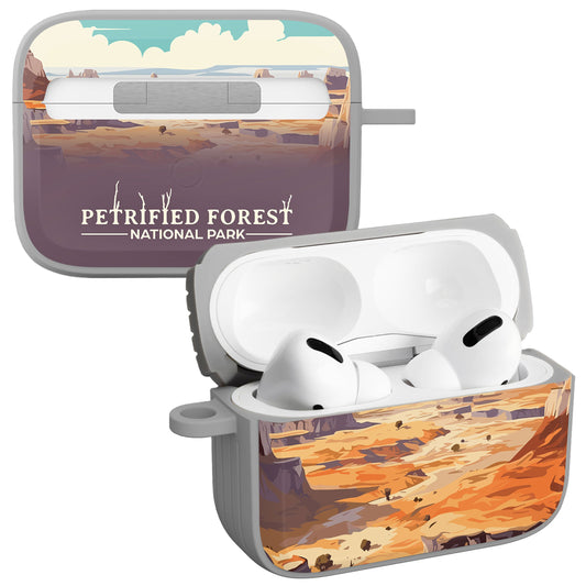 National Parks Petrified Forest HDX Apple Airpods Pro 1 & 2 Case Cover