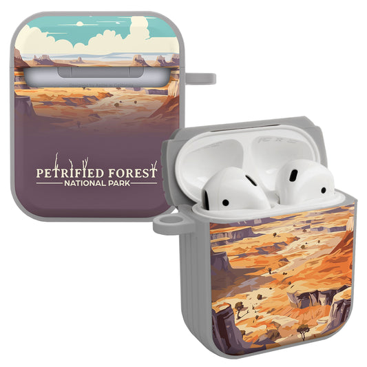 National Parks Petrified Forest HDX Apple Airpods Gen 1 & 2 Case Cover