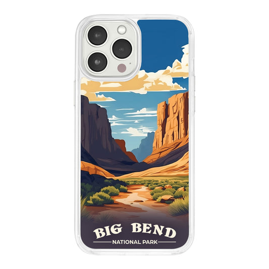 National Parks Big Bend HD Apple iPhone 13 Series Mag-Safe Phone Case