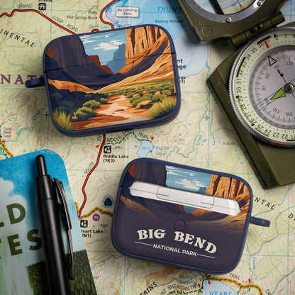 National Parks Big Bend HDX Apple Airpods Pro 1 & 2 Case Cover