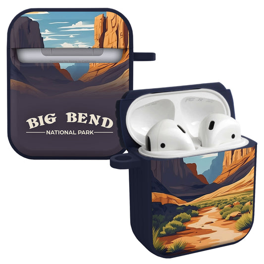 National Parks Big Bend HDX Apple Airpods Gen 1 & 2 Case Cover