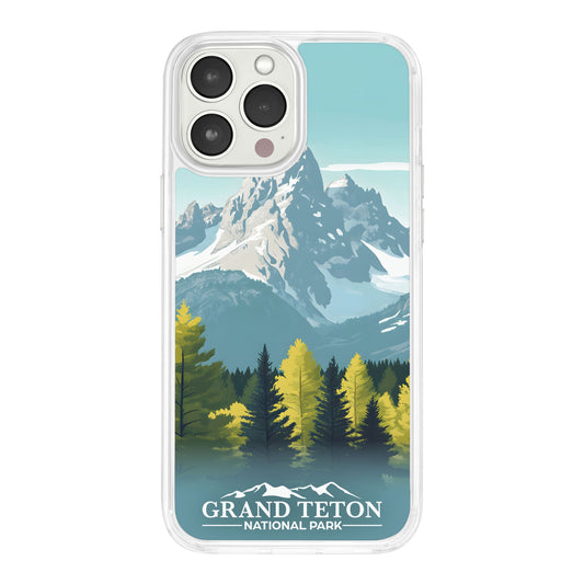 National Parks Grand Teton HD Apple iPhone 11 Series Phone Case