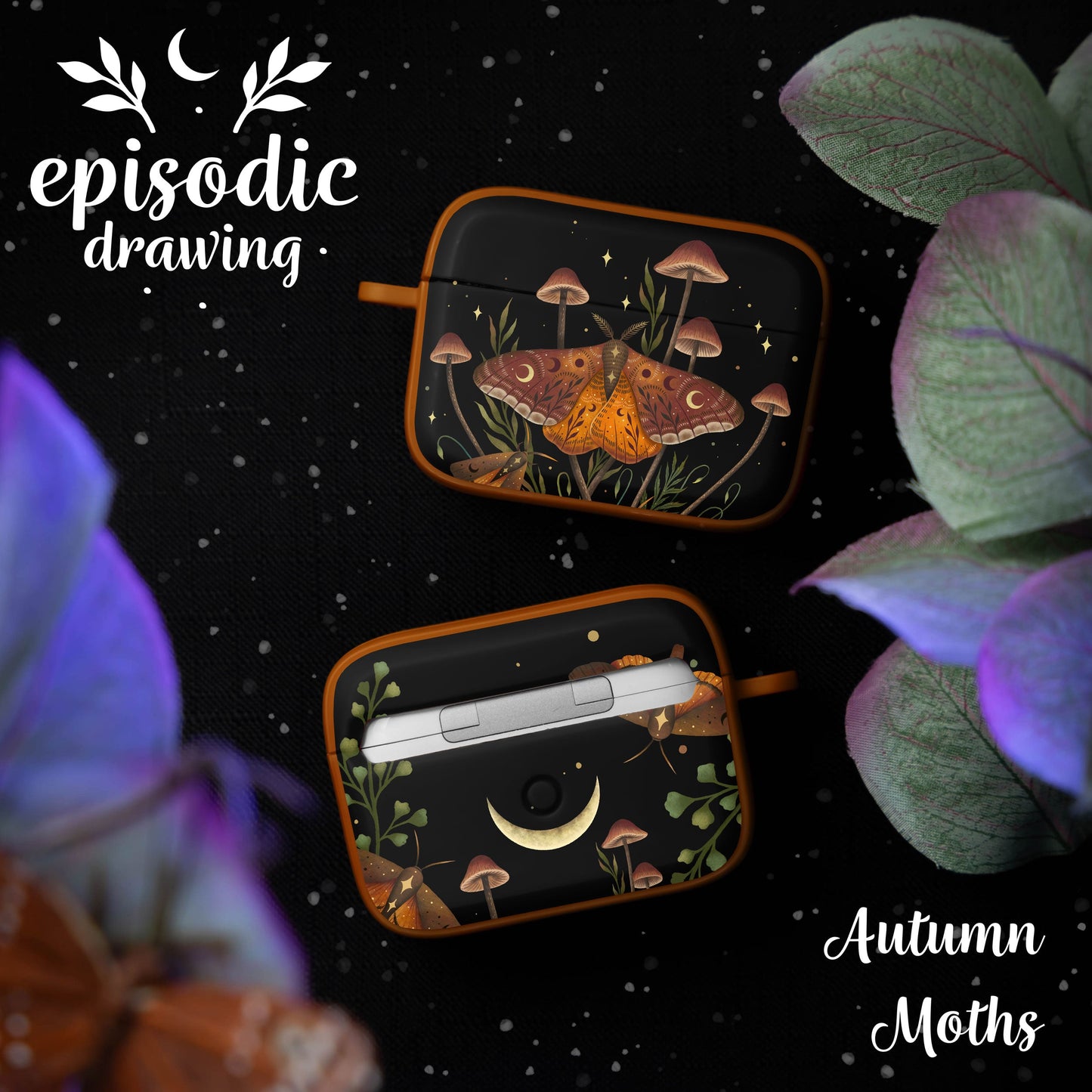 Episodic Drawing Enchanted Collection HDX Apple AirPods Pro 1 & 2 Case Cover