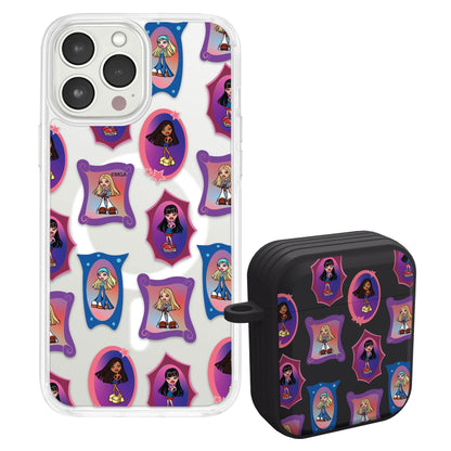 Bratz® Classic HD Apple iPhone 14 Mag-Safe Phone Case and AirPods Gen 1 & 2 Combo Package