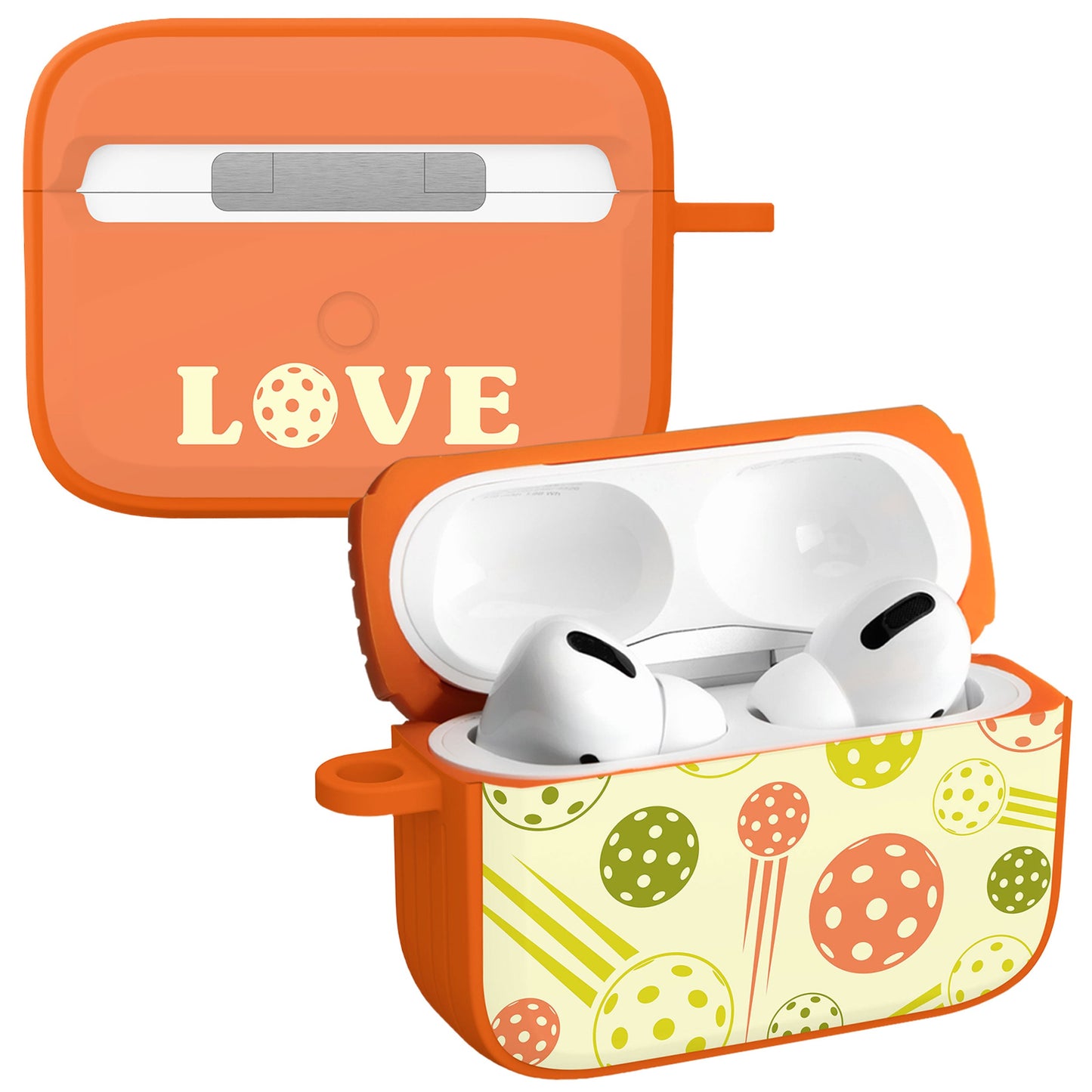 Pickleball HDX Apple AirPods Pro 1 & 2 Case Cover