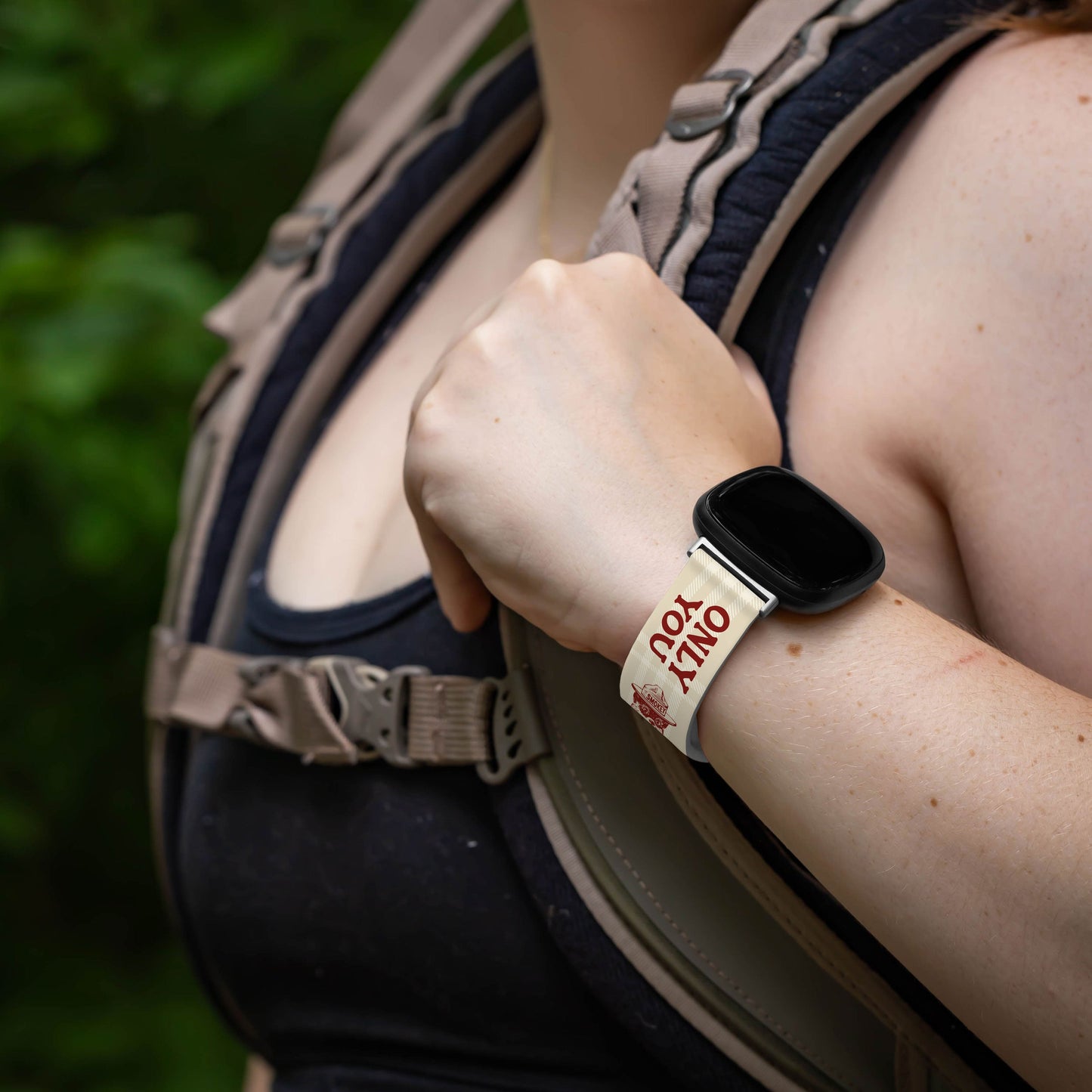 Smokey Bear Classic HD Fitbit Versa 3 & Sense Watch Band