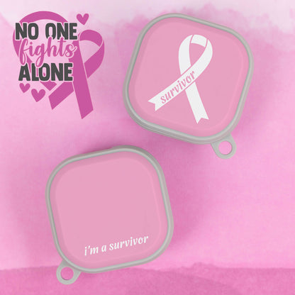 Breast Cancer Awareness HDX Samsung Galaxy Buds Pro & Buds Live Case Cover