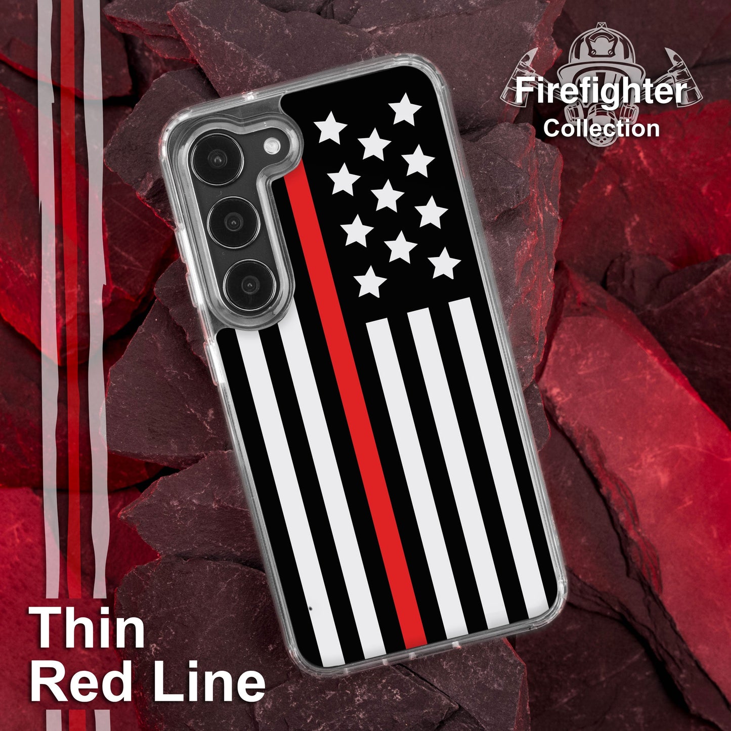 Firefighter HD Samsung Galaxy S22 Phone Case