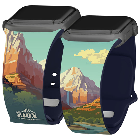 National Parks Zion HD Apple Watch Band