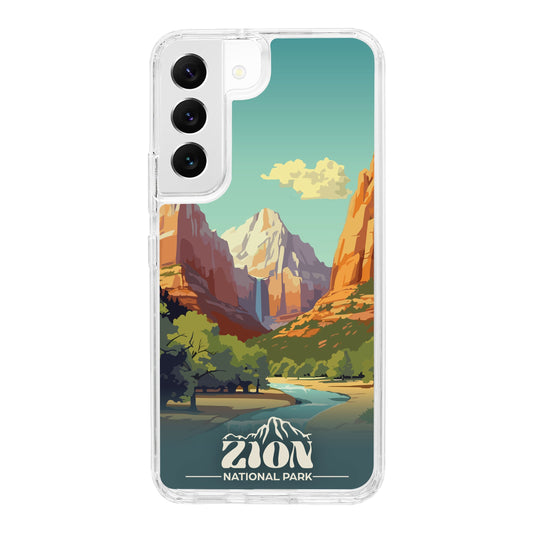 National Parks Zion HD Samsung Galaxy S21 Phone Case