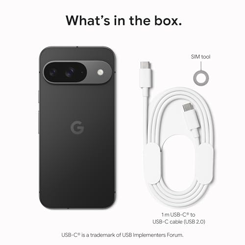 Google Pixel 9 - Unlocked Android Smartphone with Gemini, 24-Hour Battery, Advanced Camera, and 6.3" Actua Display - Like New