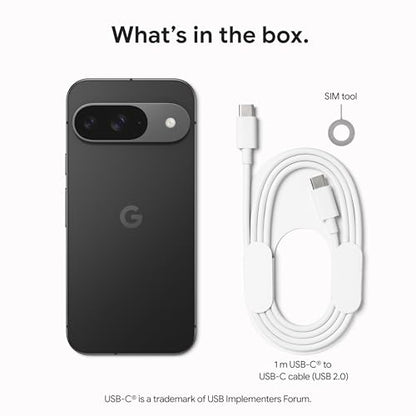 Google Pixel 9 - Unlocked Android Smartphone with Gemini, 24-Hour Battery, Advanced Camera, and 6.3" Actua Display - Like New
