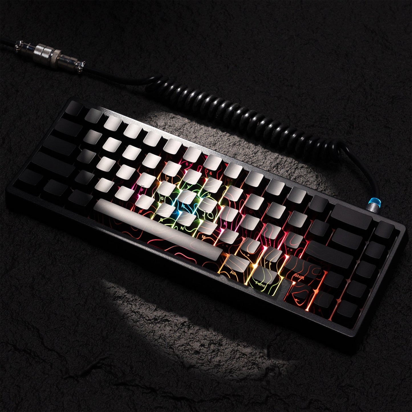 XVX  Phantom  Topographic   Version Pattern  OEM Profile IMD-Tech Keycap Set