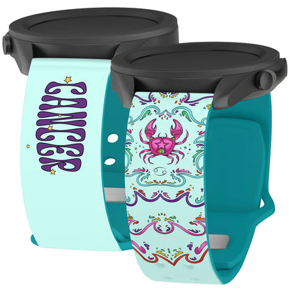 Zodiac Collection HD  Watchband for Samsung, Garmin, Fossil, and More