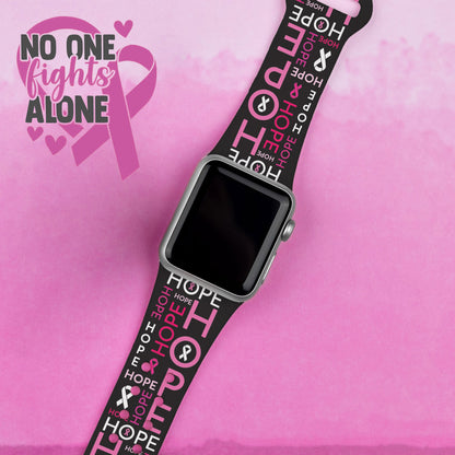 Breast Cancer Awareness HD Apple Watch Band