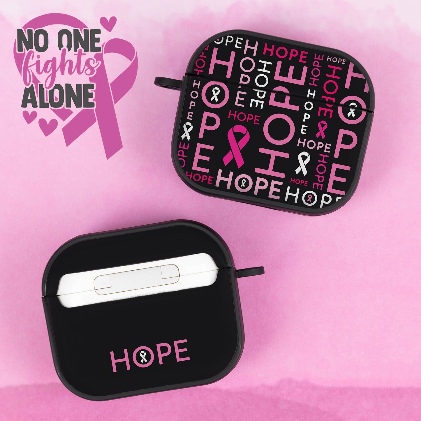 Breast Cancer Awareness HDX Apple AirPods Gen 3 Case Cover