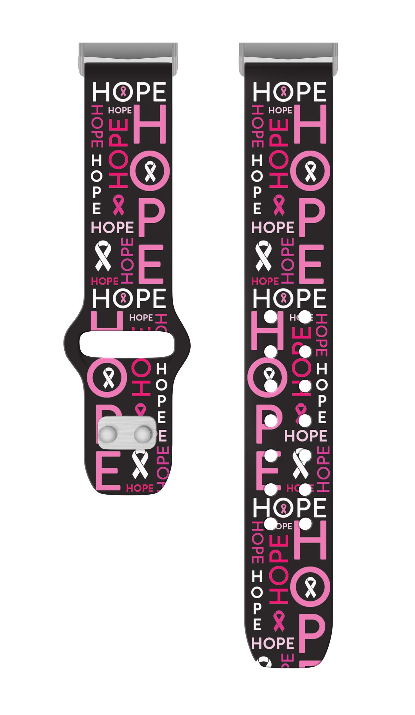 Breast Cancer Awareness HD Fitbit Versa 3 & Sense 1 Watch Band