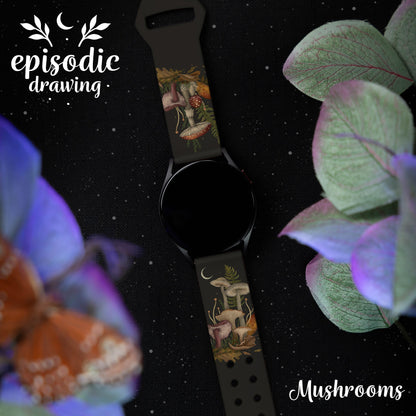 Episodic Drawing Enchanted Collection HD  Watchband for Samsung, Garmin, Fossil, and More