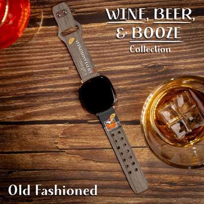 Wine, Beer, & Booze HD Fitbit Versa 3 & Sense 1 Watch Band