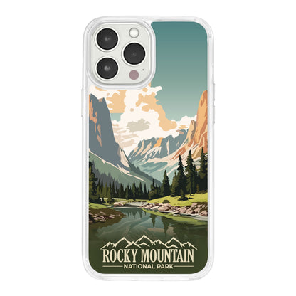 National Parks Rocky Mountain HD Apple iPhone 16 Mag-Safe Phone Case