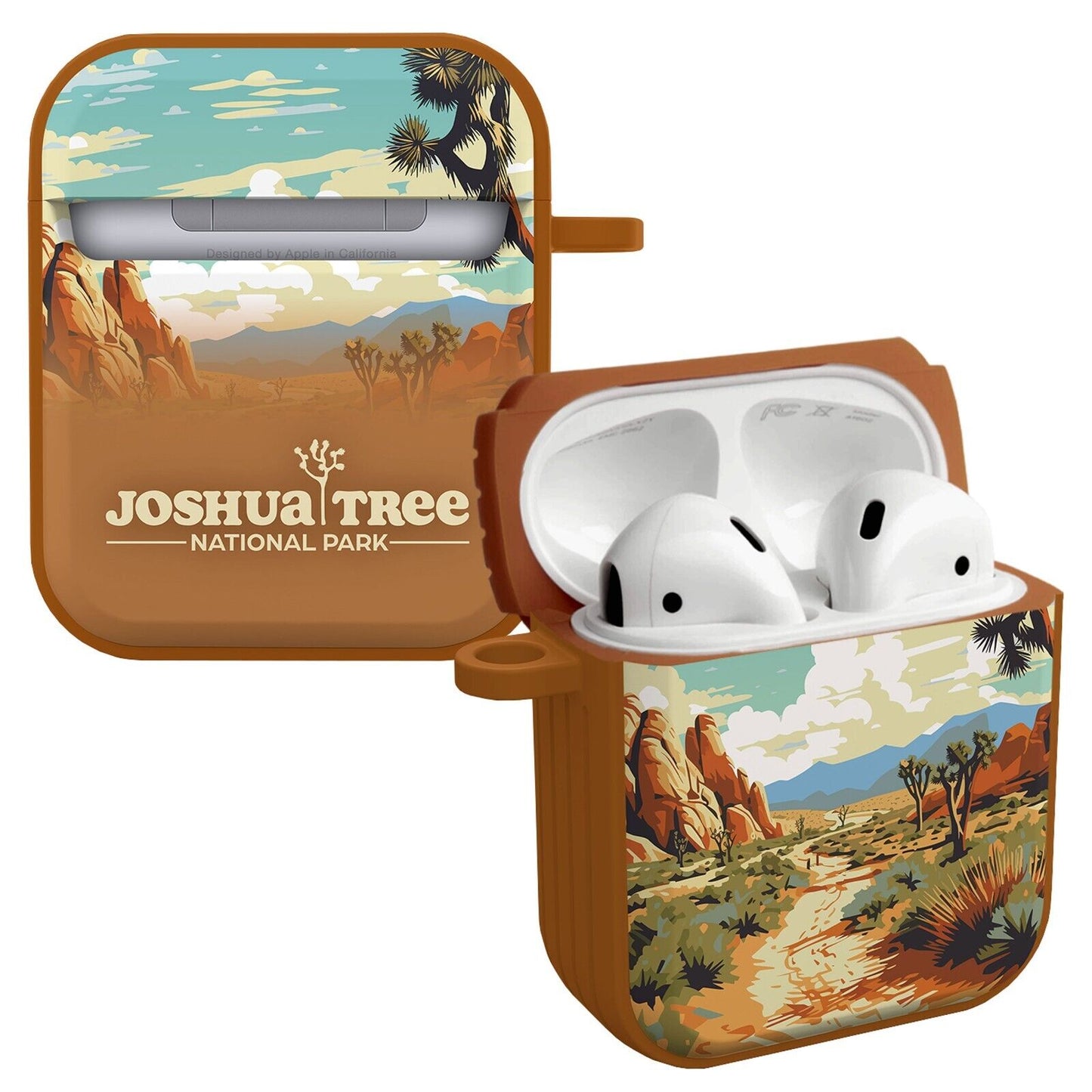 National Parks Joshua Tree HDX Apple Airpods Gen 1 & 2 Case Cover