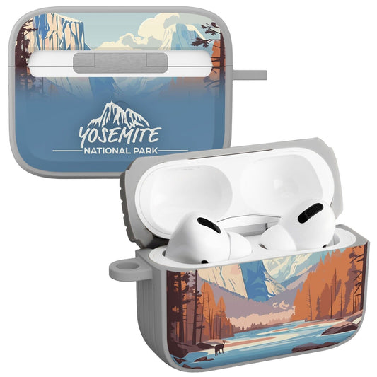 National Parks Yosemite HDX Apple Airpods Pro 1 & 2 Case Cover