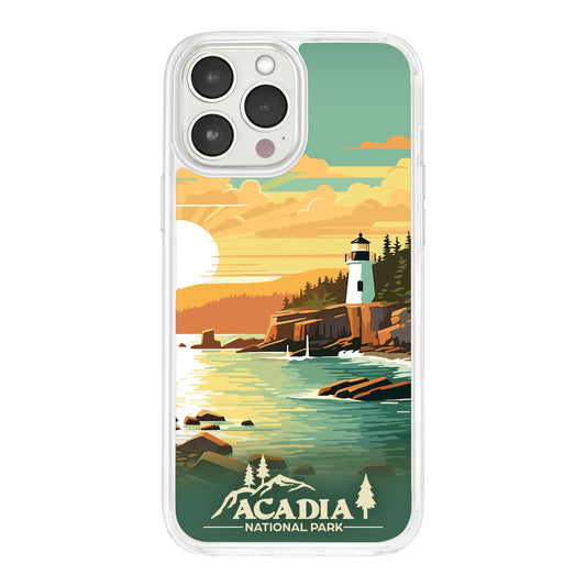 National Parks Acadia HD Apple iPhone 13 Series Mag-Safe Phone Case