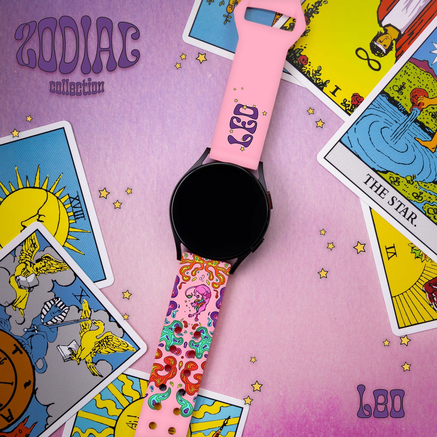 Zodiac Collection HD  Watchband for Samsung, Garmin, Fossil, and More